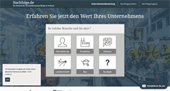 Desktop Screenshot of nachfolge.de